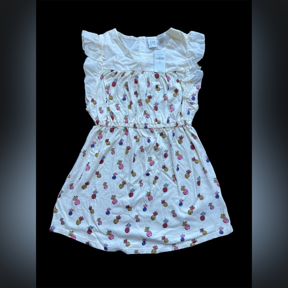 NWT Gap Dress, Pineapple, Girls Size 6-7